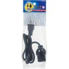 HS-L26PL/K コード付ソケット コンセント E26用 黒 オーム電機 79782845