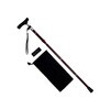 NS57-F5 細型ネック折りたたみステッキ NS57シリーズ アークランドサカモト 79786467