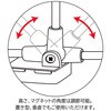 6353-128 L型マグネットポップ立て 大〔ストエキオリジナル〕 ストア・エキスプレス 79792146