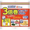 スコッティファイン 3倍巻キッチンタオル 日本製紙クレシア