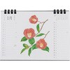COC-CLTP-A5FI-27 卓上カレンダー2027ペーパー/A5花イラスト ナカバヤシ 79799426
