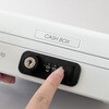 CB-D8270-W キャッシュボックスダイヤル錠 カール事務器 79800178