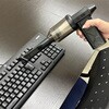 DL-YU564 電動エアダスター&ミニ掃除機 2WAY ブロワー 充電式 USB 4段階風力 コンパクト 軽量220g ノズル付き ディーエーピーネットワーク 79800248