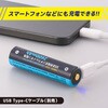 BTJ-1865026-PD USB充電式リチウムイオン電池 18650形 2600mAh オーム電機 79818570