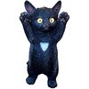 ガーデンオブジェ 子ねこF(ばんざいガラス目B) 野川農園