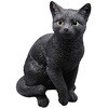 ガーデンオブジェ 黒ねこ 野川農園