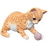 ガーデンオブジェ じゃれ猫(毛玉) 野川農園