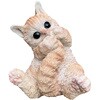 ガーデンオブジェ 子ねこ D (しっぽ) 野川農園