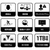 AS-RN1-D41A2A 4chネットワーク ビデオレコーダー 1TB HDD搭載 ARCHISS 79821501