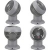 KIS-SQ2026D-H 360°サーキュレーター DCモーター 28畳用 リモコン付き グレー オーム電機 79821921