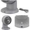 KIS-SQ2026D-H 360°サーキュレーター DCモーター 28畳用 リモコン付き グレー オーム電機 79821921