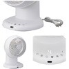 KIS-SQ2026A-W 360°サーキュレーター 20畳用 リモコン付き ホワイト オーム電機 79821930
