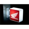 MH-004 Honda ミニマグネット LEDライトアップ Wing 赤/黒 向島自動車用品製作所 79822980