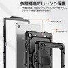 case-spcase-galatab11 サムスンGalaxy Tab A9+ 対応 11インチ 耐衝撃 ケース ペン収納 360度回転スタンド ハンドストラップ ショルダーストラップ付 落下防止 互換品 メディアカバーマーケット 79823120