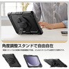 case-spcase-galatab11 サムスンGalaxy Tab A9+ 対応 11インチ 耐衝撃 ケース ペン収納 360度回転スタンド ハンドストラップ ショルダーストラップ付 落下防止 互換品 メディアカバーマーケット 79823120