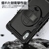 case-spcase-lenotab1095 Lenovo Tab B11/K11/M11 対応 10.95インチ 耐衝撃 ケース ペン収納 360度回転スタンド ハンドストラップ ショルダーストラップ付 落下防止 互換品 メディアカバーマーケット 79823129