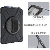 case-spcase-surfacego105 Surface Go 第4/3/2/1世代 対応 10.5インチ 耐衝撃 ケース ペン収納 360度回転スタンド ハンドストラップ ショルダーストラップ付 落下防止 互換品 メディアカバーマーケット 79823138