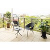 MPF-03SCG Enza テラステーブル&チェアー3点セット タカショー 79824887