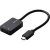 USB-CADC02BK USB Type-C オーディオ変換アダプタ 【ノートPC タブレット ゲーム機 などTypeC機器対応】 エレコム 79825325