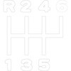 切リ文字シフトパターンステッカー R246-5 キャンター/フォワート JET INOUE(ジェットイノウエ)