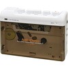 Bluetooth対応 カセットプレーヤー 無線接続 外部音声入力付き オーム電機