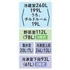 GR-A510FH(EW) FHシリーズ 509L 6ドア冷蔵庫 東芝 79828379