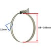 BS-XIN304SS-HTHC5-5S 304ステンレス 手締め式ホースバンド 固定金具 bitstrong 79834819