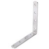 BS-SSCP201-L12519-5S L字(直角)201ステンレスジョイント金具125X125X19mm8穴【銀】5本セット bitstrong 79837978