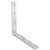 BS-SSCP201-L12519-5S L字(直角)201ステンレスジョイント金具125X125X19mm8穴【銀】5本セット bitstrong 79837978