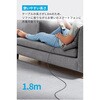 B81J6011 Anker USB-C & USB-A ケーブル (L字， 高耐久ナイロン) 1.8m Anker(アンカー) 79839439