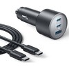 B27375A1 Anker Nano Car Charger (167.5W， 3 Ports) with USB-C & USB-C ケーブル Anker(アンカー) 79840078