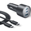 B27375A1 Anker Nano Car Charger (167.5W， 3 Ports) with USB-C & USB-C ケーブル Anker(アンカー) 79840078