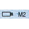 裏座ぐりバー用取付ねじM2 ノガ