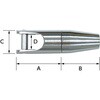 P-4199 ロープ用フック(より戻し付き) ミノル工業 79870799