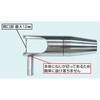 P-4199 ロープ用フック(より戻し付き) ミノル工業 79870799