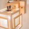 AB620-B 日本製ブラケットライト(ウォールランプ) 旬 shun 不織布+銀鼠 新洋電気 79872269