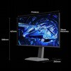 32G64 32インチ 量子ドットモニター(2560x1440/180Hz/Fast HVAパネル/600nit/ノングレア/HDR600/PIP・PBP/HDMIx2・DP/スピーカー/ピボット/高さ調整/スイベル/3年保証) TCL 79874265