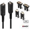 38320 HDMI 2.0 18G 4K@60Hz 光ファイバハイブリッドケーブル、 HDMI to DVI変換コネクタ付 LINDY 79874378