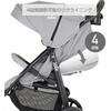 41947 ジョイー Joie ベビーカー ライトトラックス4 (レインカバー付き) カトージ 79874615