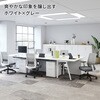 CCR-JET2A312B-WN オフィスチェアーエントリー2ブラックアルミ脚 肘/ヘッドレストセット(配送・組立サービス付き) コクヨ 79883328