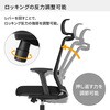 CCR-JET2A312B-WN オフィスチェアーエントリー2ブラックアルミ脚 肘/ヘッドレストセット(配送・組立サービス付き) コクヨ 79883328