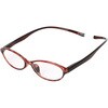 首に掛けられる老眼鏡 オーバル HAC