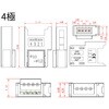 N-EK-04S-YW e-CONソケットコネクタ 10個入 4極 黄色 日機 80097608