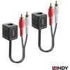 70460 100m RCA ステレオオーディオ Cat.5/6 エクステンダー LINDY 80098055