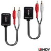 70460 100m RCA ステレオオーディオ Cat.5/6 エクステンダー LINDY 80098055