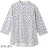 822152-21 822152 7分袖綿ストレッチ後ろ長めTシャツ ケアファッション 80099559