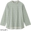 822151-21 822151 綿ストレッチ後ろ長めTシャツ ケアファッション 80098545