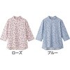 822154-03 822154 7分袖後ろ長めTシャツ ケアファッション 80099069