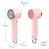 LN-FANH05PK 冷却プレートつきハンディファン カラビナ内蔵 スタンド機能 風量調整5段階 LEPLUS NEXT 80102411
