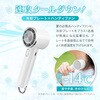 LN-FANH05WH 冷却プレートつきハンディファン カラビナ内蔵 スタンド機能 風量調整5段階 LEPLUS NEXT 80102420